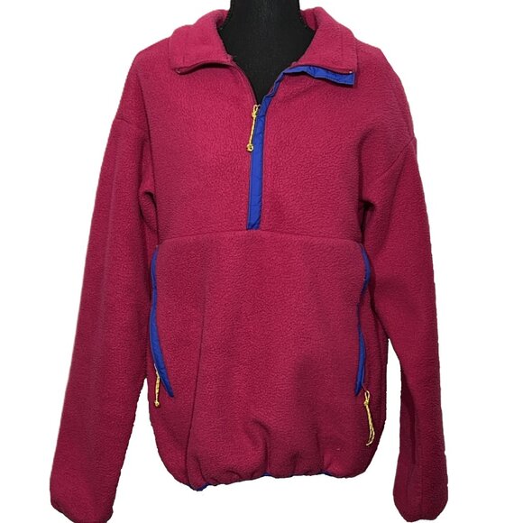REI Women's half zip fleece pullover (80's or 90's) - Medium - Picture 4 of 5